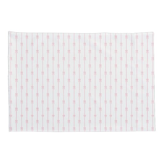 Roze Bogen en Strepen Kussensloop (Achterkant-Rechts)