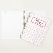Roze Bogen en Strepen Planner (Display)