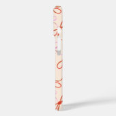 Roze Bogen - Preppy Red en Roze Coquette Esthetisc Case-Mate iPhone Case (Achterkant / Links)