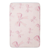 Roze Bogen Schattigee Coquette Cottage Chic Badmat (Voorkant Verticaal)