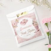 Roze Boho eerste Rodeo 1e verjaardag Bedankzakje (Gezegeld)