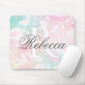 Roze  Bokeh Pattern Muismat (Met muis)