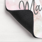 Roze  Bokeh Pattern Muismat (Hoek)
