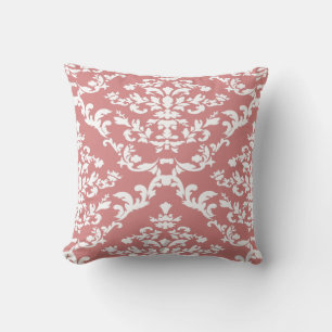 Roze Bold Damask @ Emporiomoffa Kussen