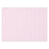 Roze Bomen Winter Kerstmis Tafelkleed (Voorkant (Horizontaal))