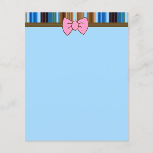 Roze boog flyer (Voorkant)