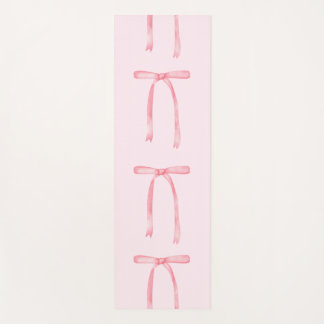 Roze boog preppy girly grandmillenial yogamat