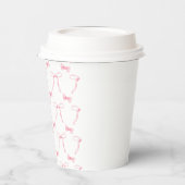 Roze boog thema feest beker (Links)