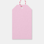 Roze Boogschutter, sterrenbeeld, sterrenbeeld Cadeaulabel (Achterkant)