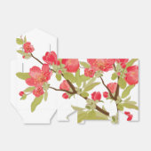 Roze boom Blossom Favor Box Bedankdoosjes (Uitgevouwen)