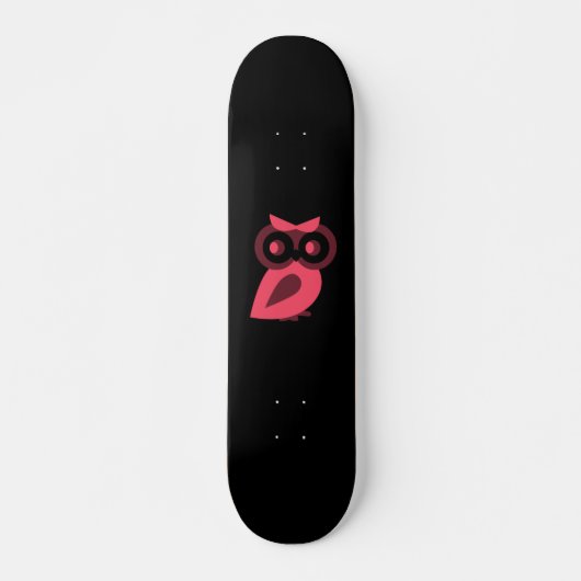 Roze boomhuiden skateboard (Voorkant)