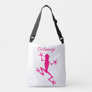 Roze boomkikker Thunder_Cove Crossbody Tas