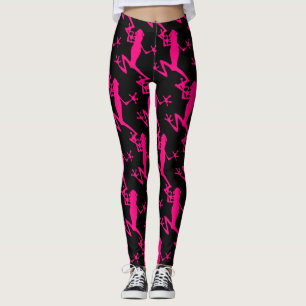 Roze boomkikker Thunder_Cove Leggings