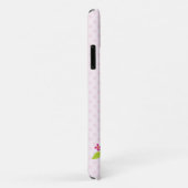 roze boomkorren Case-Mate iPhone case (Achterkant/rechts)