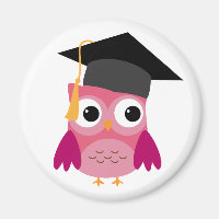 Roze boomkorren met Gradupvanger Magnet