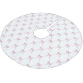 Roze boomrok kerstboom rok (Gekanteld)