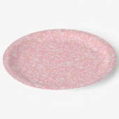 Roze Bord Floral Paper (Gekanteld)