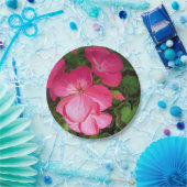 Roze Bord van geraniumpapier (Feest)