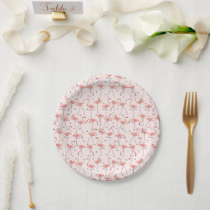 Roze bord van roze papier