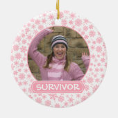 Roze borstkanker ZISTER Ornament (Achterkant)