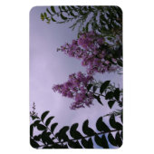 Roze bos bloemen magneet (Verticaal)