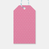  roze bos bos meisje Baby shower gunst Cadeaulabel (Achterkant)
