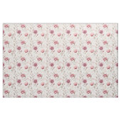 Roze botanisch rustiek gezellig ontwerp stof (Fat Quarter)