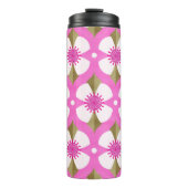 Roze boterbloem thermosbeker (Voorkant)