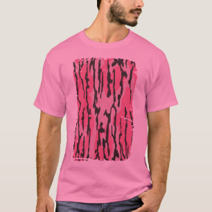 Roze Bottomland Camo Pattern T-shirt
