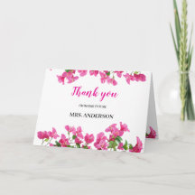 Roze Bougainvillea Bloemrijke Bruidsdouche Dankjew