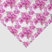 Roze bougainvillea botanische waterverf tissuepapier (Detail)