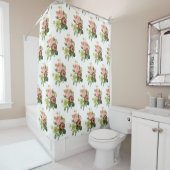 Roze  Bouquet Shower Curtain Douchegordijn (In situ)