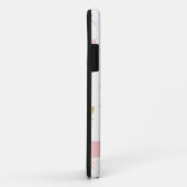 Roze Bow aangepaste naam Case-Mate iPhone Case (Achterkant/rechts)