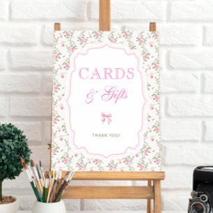 Roze Bow Love Shack Kaarten en geschenken Poster