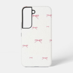 Roze Bow Samsung Telefoonhoes Galaxy Hoesje
