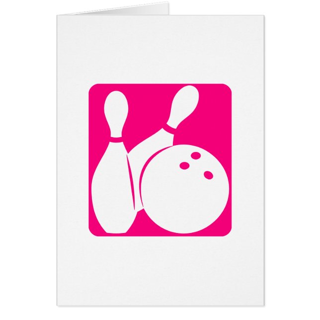 Roze Bowling (Voorkant)