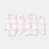 Roze Bows Coquette Verjaardag Favoriet Box Bedankdoosjes (Uitgevouwen)