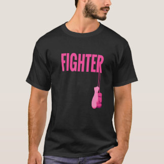 Roze boxing handschoenen Borstkanker Bewustzijn T-shirt