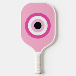 Roze boze oogappel pickleball paddle