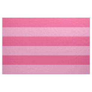 Roze brede strepen Grote schaal Stof