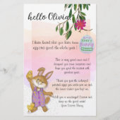  Roze Brief Van Paashaas (Voorkant)