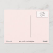Roze briefkaart (Achterkant)
