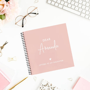 ROZE Brieven aan mijn dochter Keepsake Memory Notitieboek