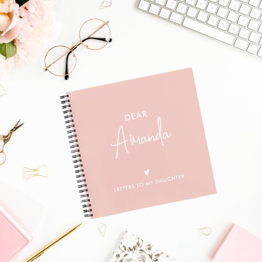 ROZE | Brieven aan mijn dochter Keepsake Memory Notitieboek