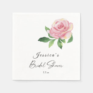 Roze Bruidsdouche Servet