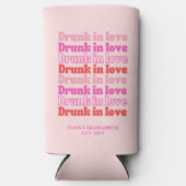 Roze Bruidsfeest Favor Drunk in Love (Voorkant)