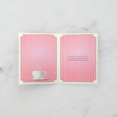 Roze Bruidsmeisjes Thee Party Bedankt (Binnen)