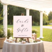 Roze Bruiloftscadeaus Poster