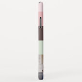 Roze Bruin en Groen Familiefoto Case-Mate iPhone Case (Achterkant/rechts)