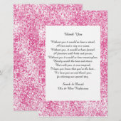 Roze bruisend weddenschap (Voorkant / Achterkant)